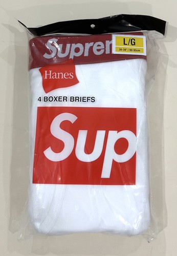 Supreme hanes boxer briefs - x,